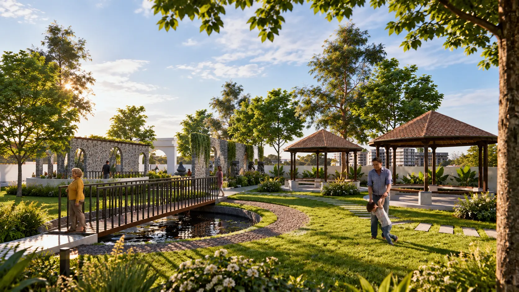 The Rainwater Harvesting Park — Landscape Design in Tambaram, Chennai
