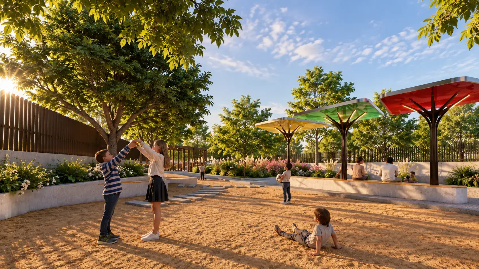 The Recharge Park — Landscape Design in Tambaram, Chennai